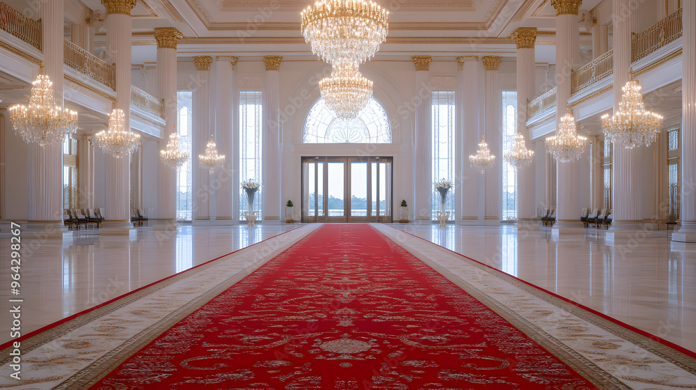 Interior of a Royal Hall | Luxurious Architecture and Grand Design of a ...