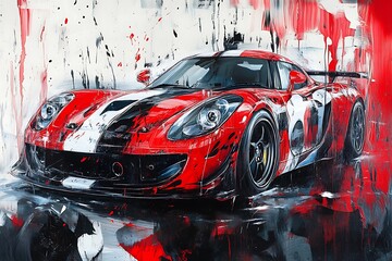 Wall Mural - car