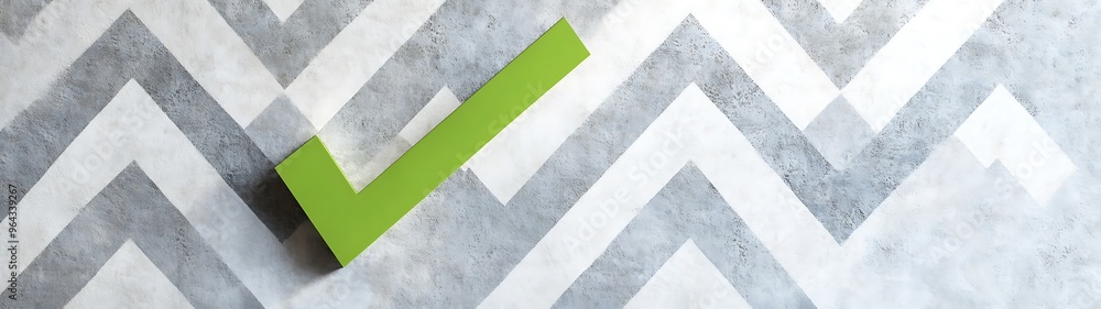 Checking Off Accomplishments - Green check mark on checklist with ...