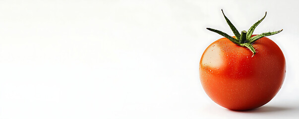 Wall Mural - tomato isolated on white background