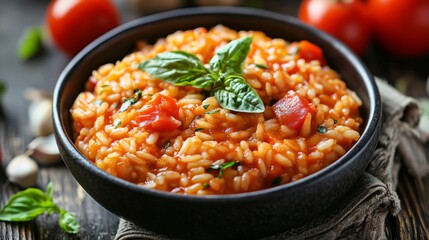 Risotto w/ tomatoes