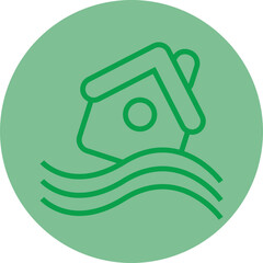 Poster - Flood Icon Design