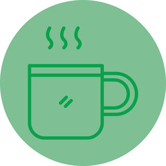 Poster - Hot Coffee Icon Design