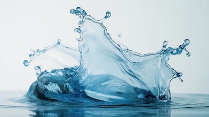 Wall Mural - Water Splash Abstract Photography