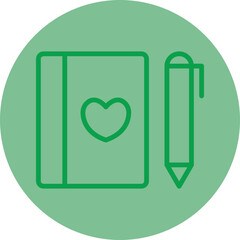 Poster - Journaling Vector Icon Design