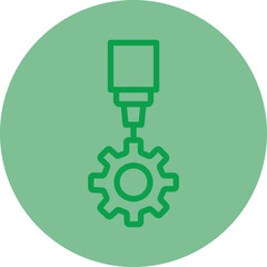 Sticker - Settings Icon Design