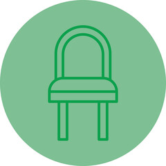 Wall Mural - Chair Vector Icon Design