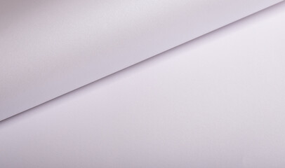 Aufkleber - White paper texture with luxury gloss Rich structure, curve wave gradient, and Christmas glow effect Elegant pastel tone and clear closeup Modern bent sheet