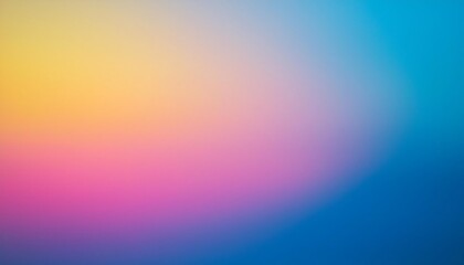 Wall Mural - abstract smooth magenta yellow cyan tones background