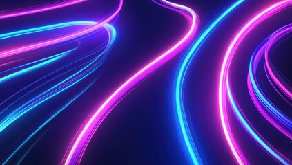 Wall Mural - Abstract Neon Lights