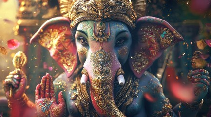 Lord Ganesha, generative AI