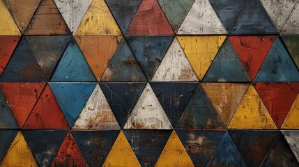 Abstract Triangle Background. 3D Triangles. Modern Wallpaper.