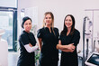 © Photocreo Bednarek - Team of women beauticians or aesthetic medicine professionals at work portrait in a clinic or beauty salon