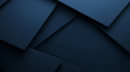 Elegant dark wallpaper with copy space on blue and black background. Simple geometric modern wallpaper