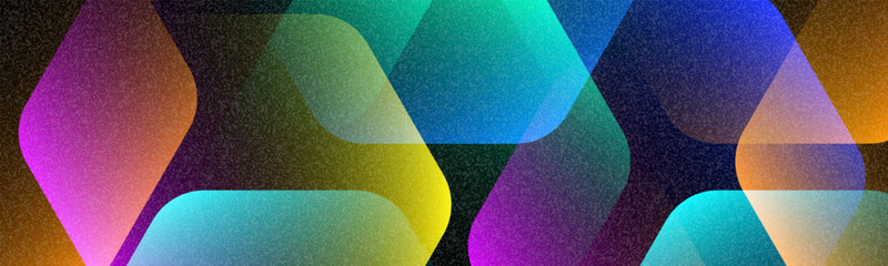Wall Mural - beautiful vector color gradient background with noise and wavy lines. abstract minimal grainy gradie
