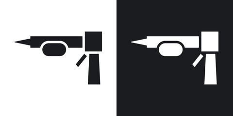 Wall Mural - Caulk gun icon