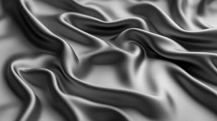 Wall Mural - Close-up view of a smooth, monochrome gray surface, matte texture, abstract minimalist background, soft lighting, blurred edges, low contrast, subtle gradients