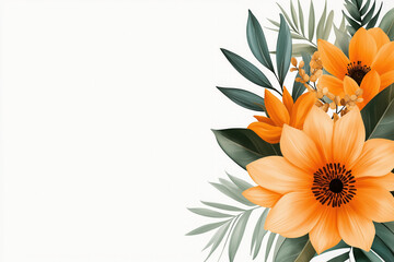 Wall Mural - Sunflower Background