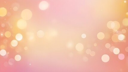 abstract pink gold background with bokeh