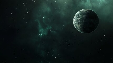 Wall Mural - Mystical Planet in Deep Space