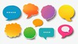 © Helen - Colorful Speech Bubbles Collection
