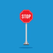 © Artoniumw - road sign icon, stop and give way to all traffic on rhombus board. suitable for poster use and web icon
