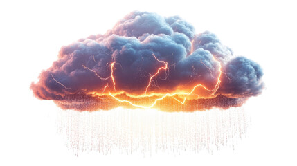 rain cloud transparent background