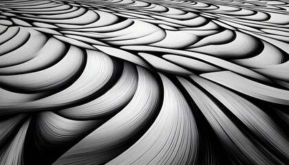 black and white pattern with the illusion of movement objects