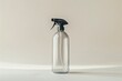 © Fotograf - A clear spray bottle with a black trigger, perfect for beauty and hygiene use