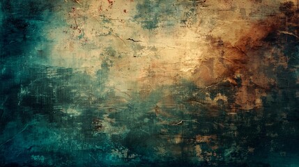 Wall Mural - abstract background with paint brush strokes