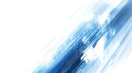 Abstract Blue and White Diagonal Stripes with Texture