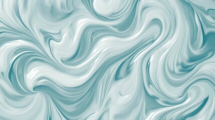 Wall Mural - Abstract fluid pastel pattern with soft swirls