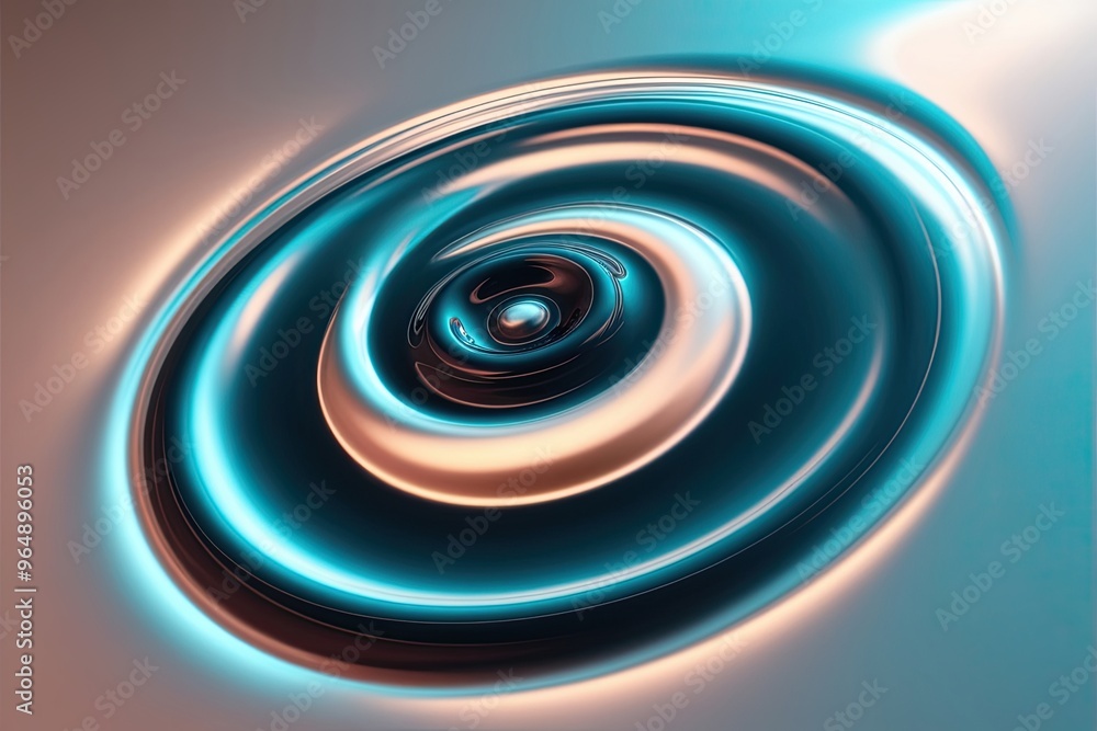 Luminous 3D Fluid Formations with Dynamic Ripple Effects and Advanced ...