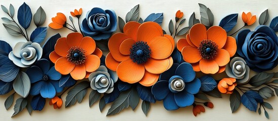 Poster - Paper Flowers Bouquet