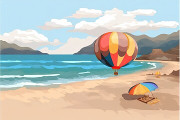 Wall Mural - beach