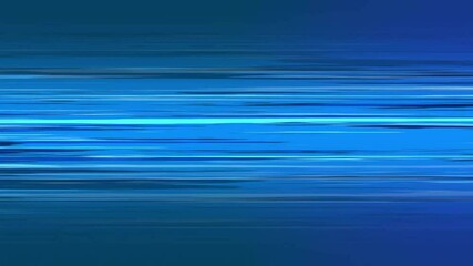 Wall Mural - animation of light trails on blue background