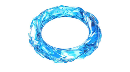 fire ring on a transparent background