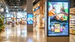 © BOJOShop - Digital Signage Food Advertisement in Modern Shopping Mall