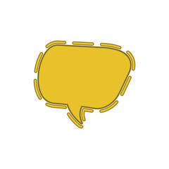 Sticker - Colorful Speech Bubble Template