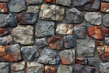 Wall Mural - Seamless Stone Texture Backgrounds for Creative Spaces