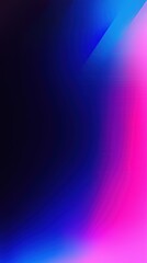 Poster - Abstract blue and pink gradient