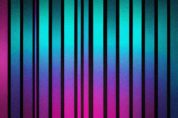 Poster - Grainy Gradient striped background with stripes