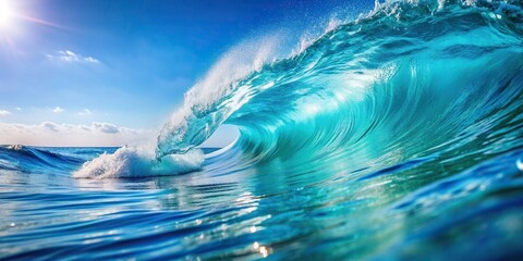 Wall Mural - natural, landscape, relaxation, water, background, beauty, tranquility, calm, ocean, close-up, horiz