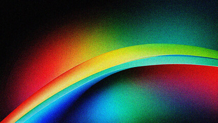 Poster - Grain Texture Gradient abstract rainbow background abstract colorful background