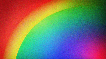 Poster - Grain Texture Gradient abstract rainbow background