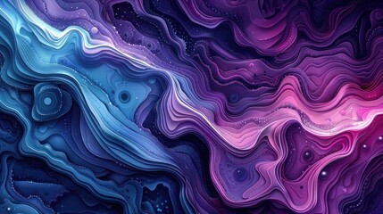 Wall Mural - depicts an imaginative art piece that captures the beauty and complexity of a nebula in space.