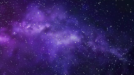 Wall Mural - Vector_illustration_galaxy_night_sky_Space_background