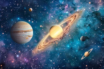 beautiful outer space view