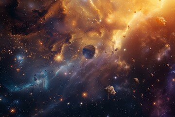 beautiful outer space view