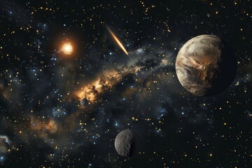 Beautiful Outer Space View